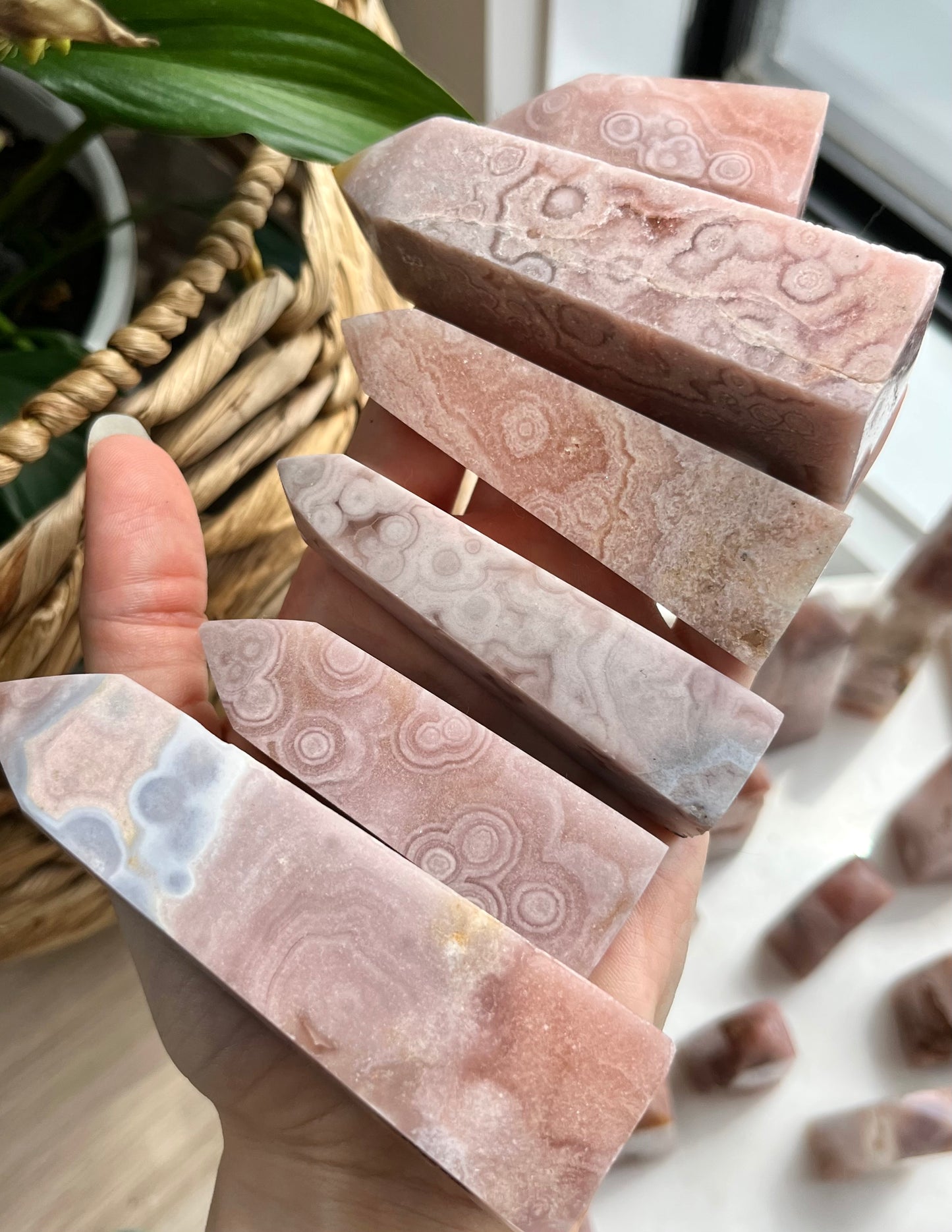 Pink Amethyst Tower (Intuitively Chosen)