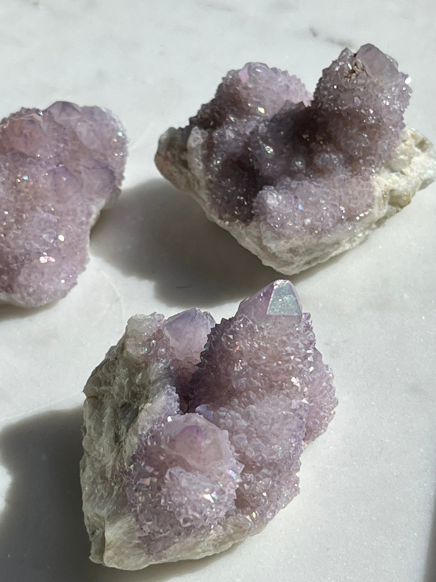 Aura Spirit Amethyst Cluster (Intuitively Chosen)