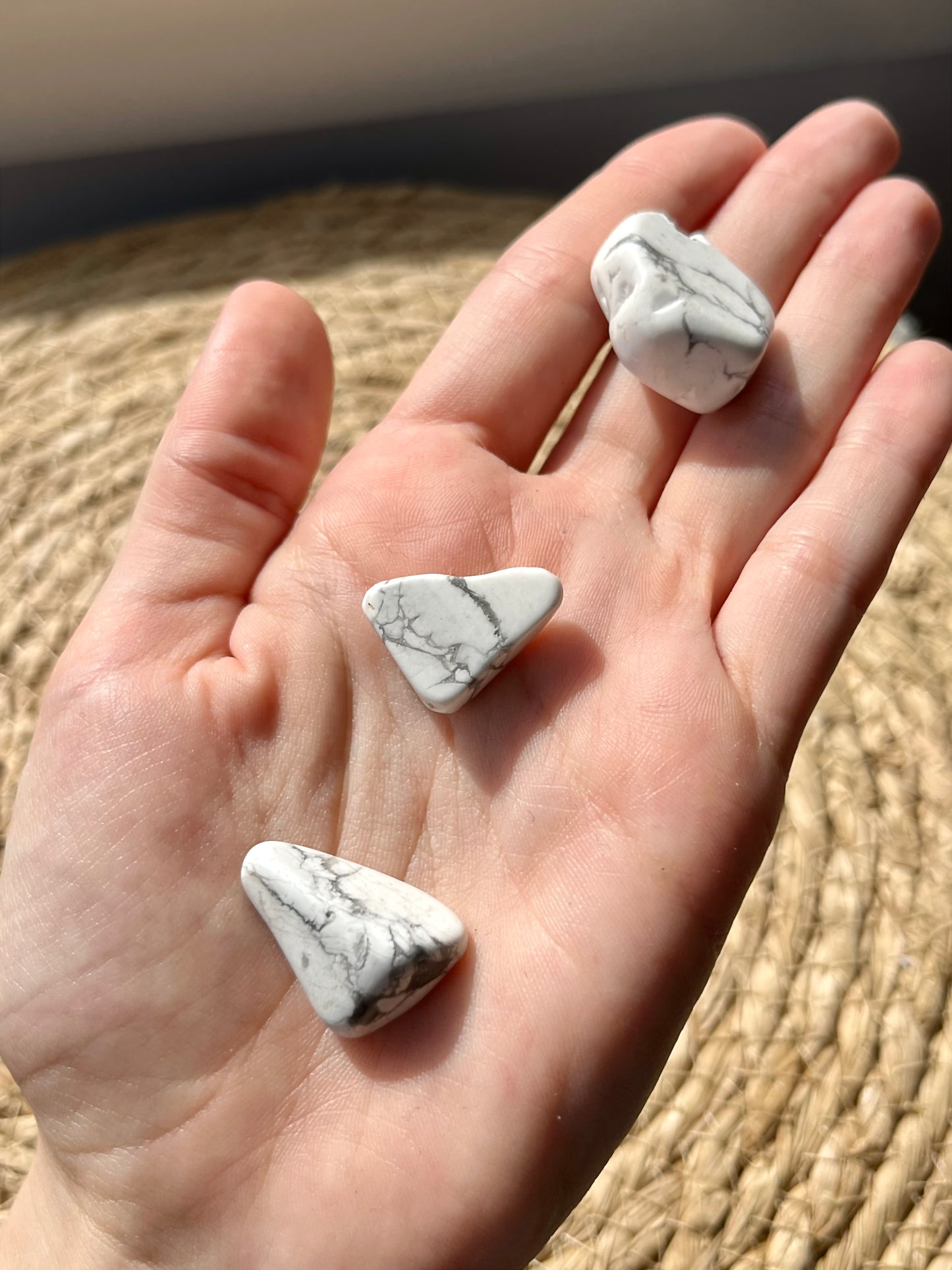 Howlite Tumbled Stone