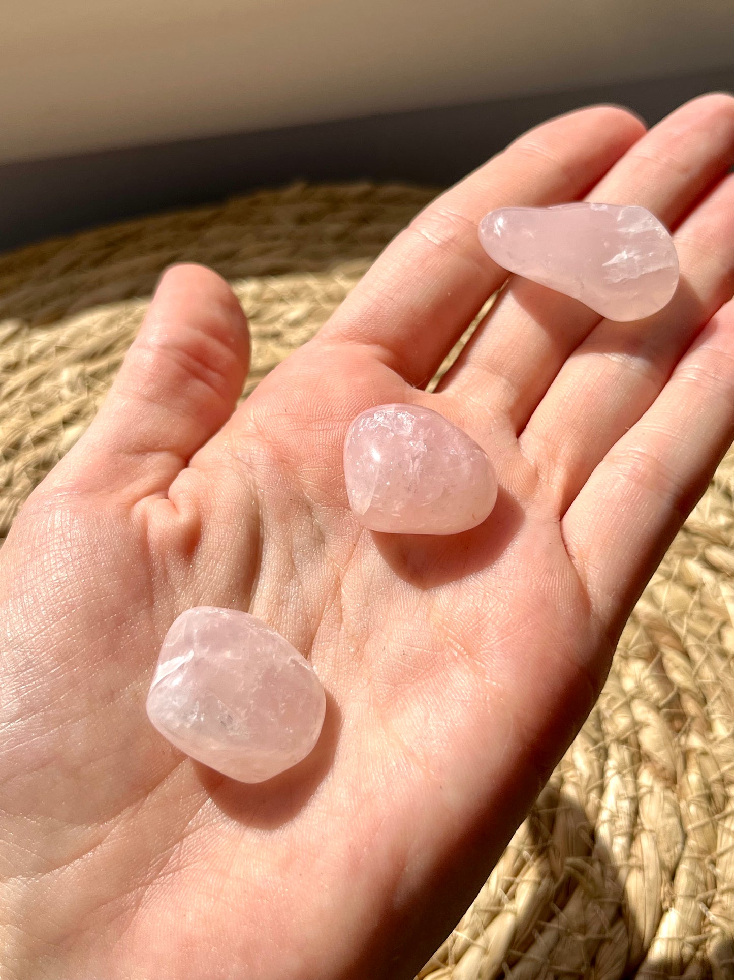 Rose Quartz Tumbled Stone