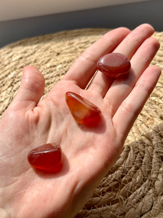 Carnelian Tumbled Stone