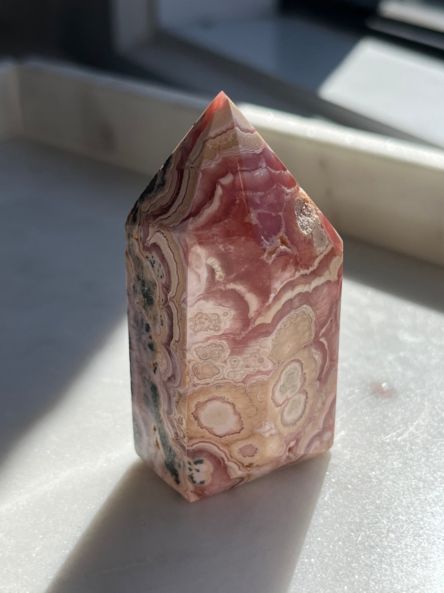 ‘Serle’ Chunky Rhodochrosite Tower #4