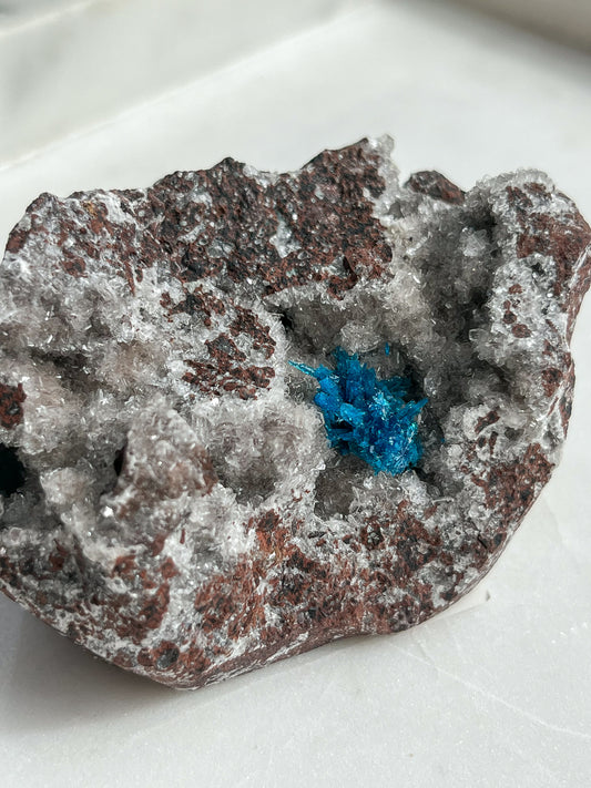 Pentagonite Specimen on Heulandite-Basalt Matrix #59
