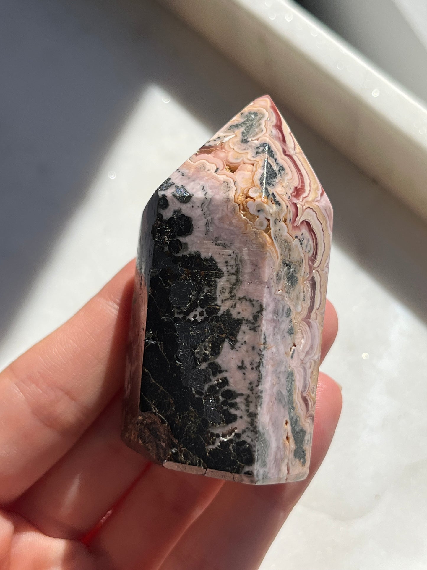 ‘Serle’ Chunky Rhodochrosite Tower #4