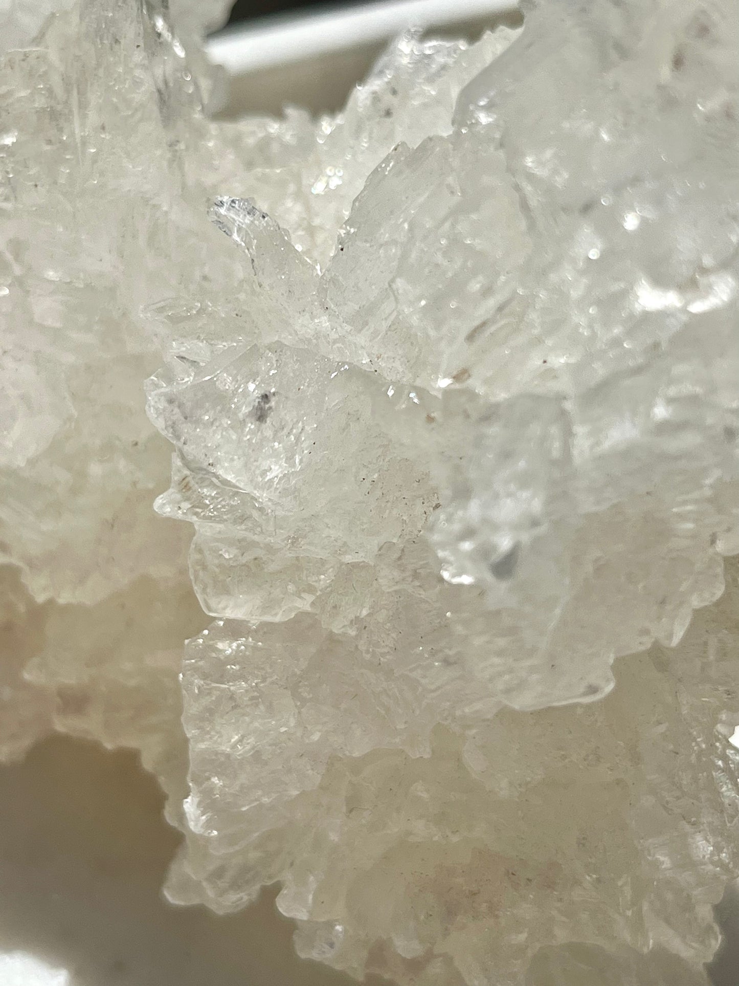 Natural Etched Selenite Cluster #4