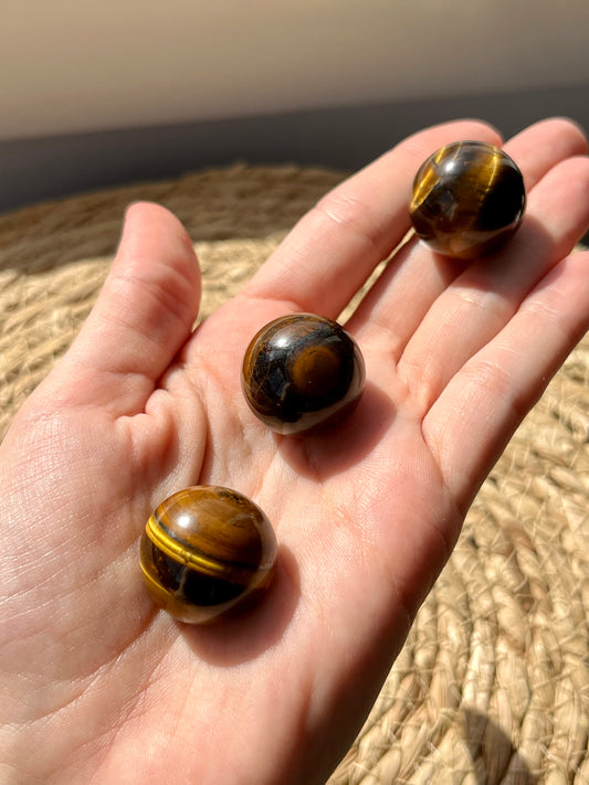 Tigers Eye Mini Sphere